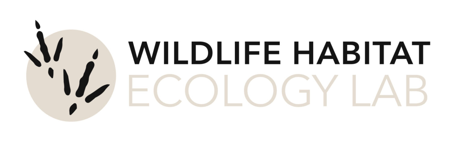 logo of wildlife habitat ecology lab